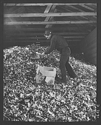 World War II recycling Newark