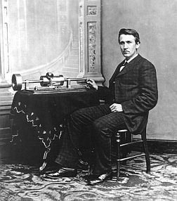 Thomas Edison talking machine