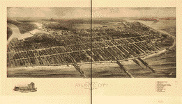 Overhead Atlantic City 1909