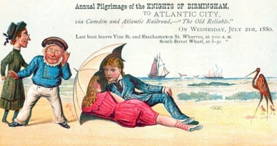 Atlantic City tourism  1860