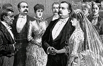 Grover Cleveland wedding Picture