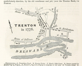 Map Trenton 1776