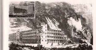 Mount Vernon Hotel fire 1856