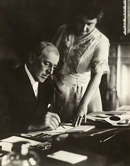 woodrow wilson and wife Picture