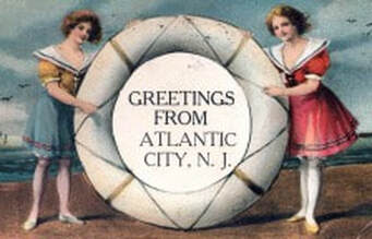 Greetings from Atlantic City postcard Picture