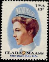 Clara Maass stamp Picture                                    Clara Maass