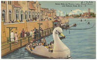Asbury Park Swan Boat 1940s Picture