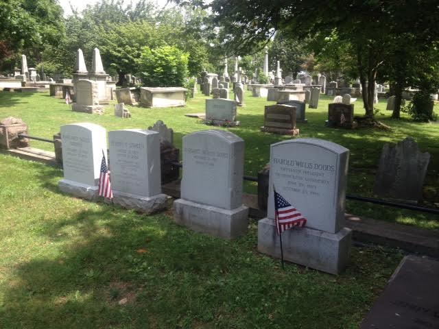 Presidents Row graves