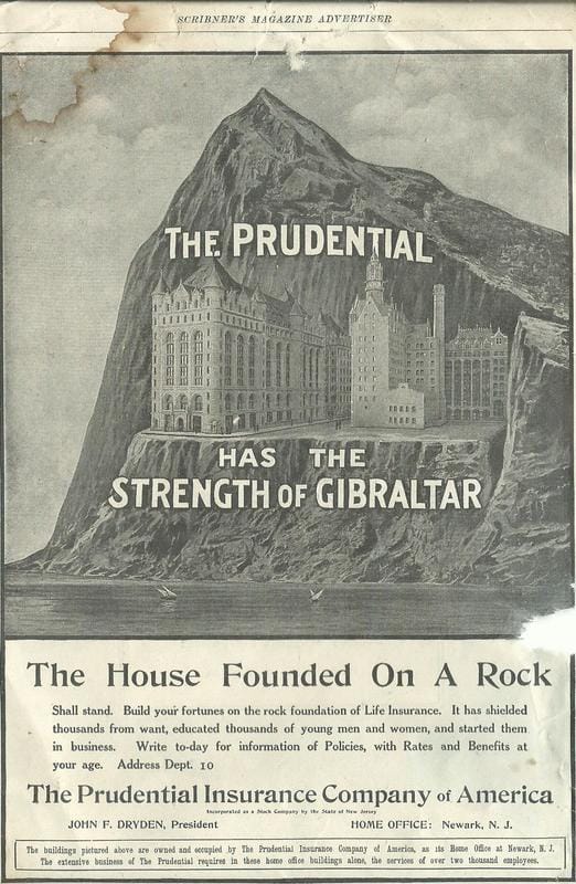 Prudential Gibraltar Ad Picture