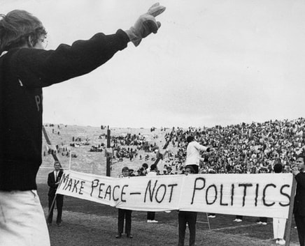 Princeton band protest 11/15/1969