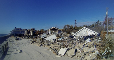 Mantoloking homes damaged Hurricane Sandy 2013