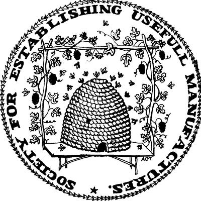 Seal of Society for Useful Manufactures Paterson NJ